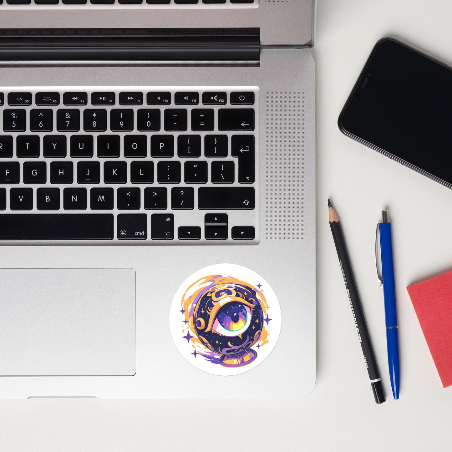 Witchy Ward – Nazar-Inspired Eye Charm Sticker