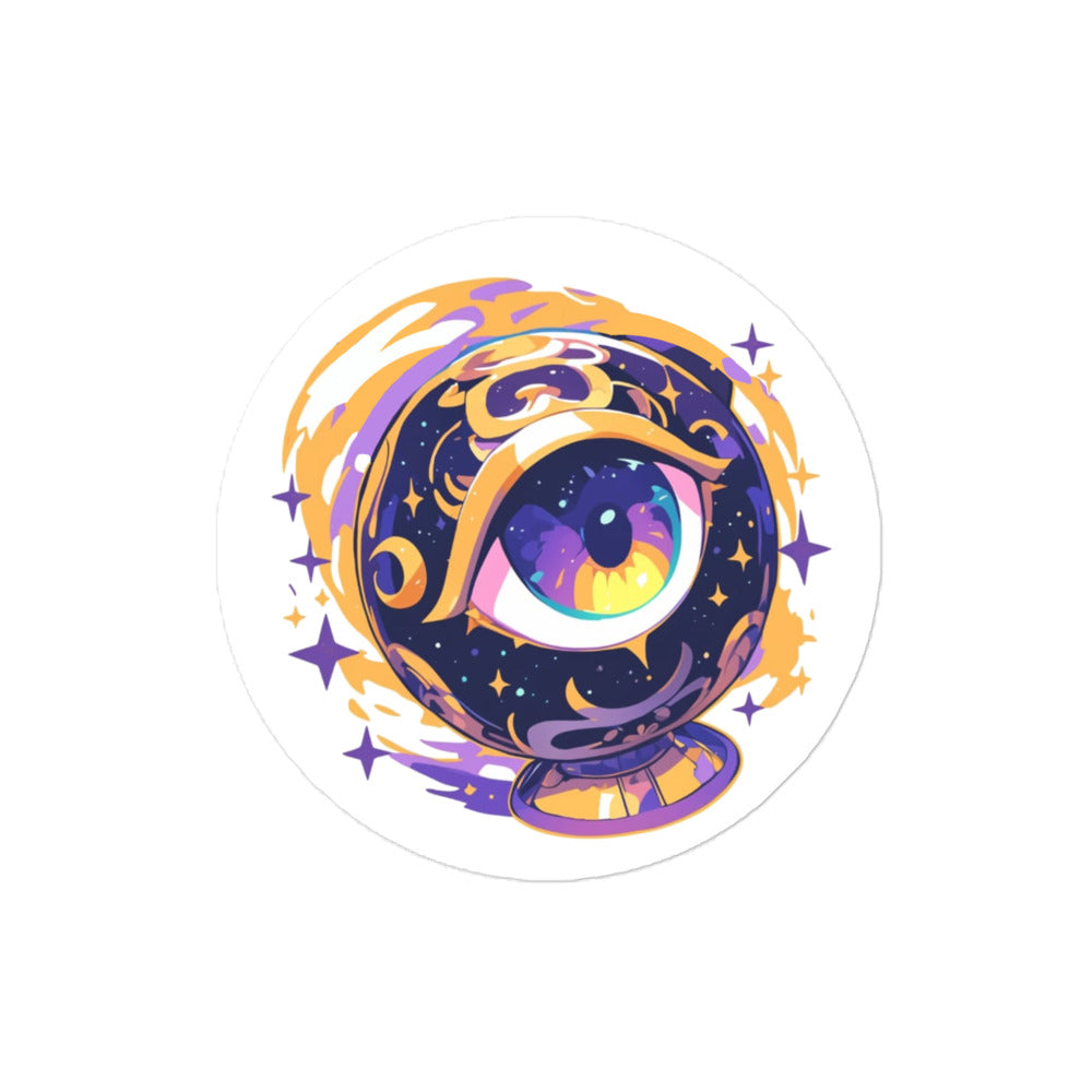Witchy Ward – Nazar-Inspired Eye Charm Sticker