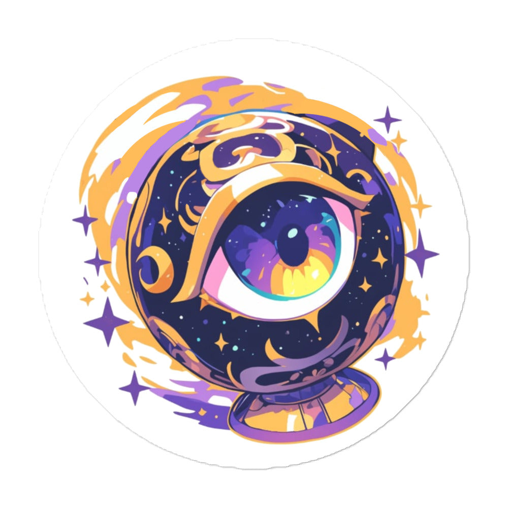 Witchy Ward – Nazar-Inspired Eye Charm Sticker